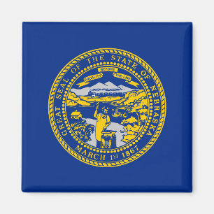Aimant Drapeau d'État du Nebraska