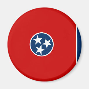 Aimant Drapeau d'État du Tennessee