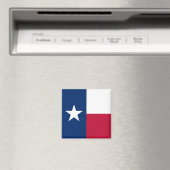 Aimant Drapeau d'État texan (Texas) (In Situ (Lave-vaisselle))