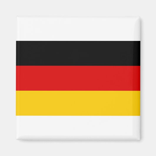 Aimant Drapeau Deutschland - Allemagne (Devant)