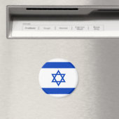 Aimant Drapeau d'Israël (In Situ (Lave-vaisselle))