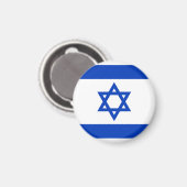Aimant Drapeau d'Israël (Recto/Verso)