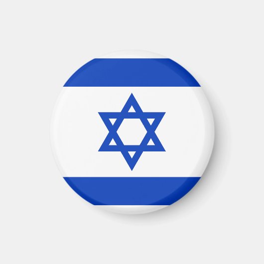 Aimant Drapeau d'Israël (Devant)