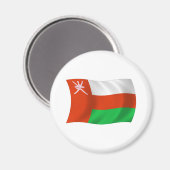Aimant Drapeau d'Oman (Recto/Verso)