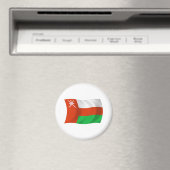 Aimant Drapeau d'Oman (In Situ (Lave-vaisselle))