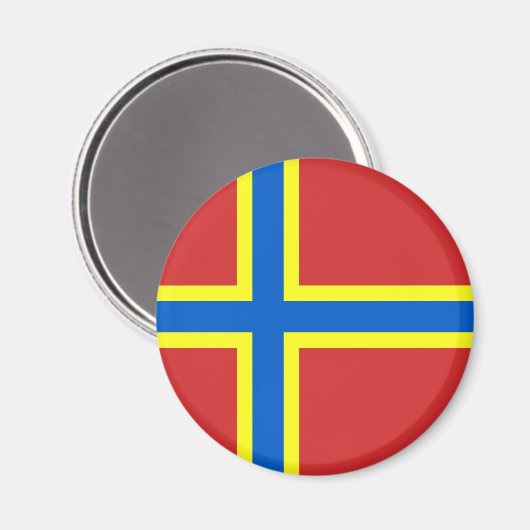 Aimant Drapeau d'Orkney (Recto/Verso)