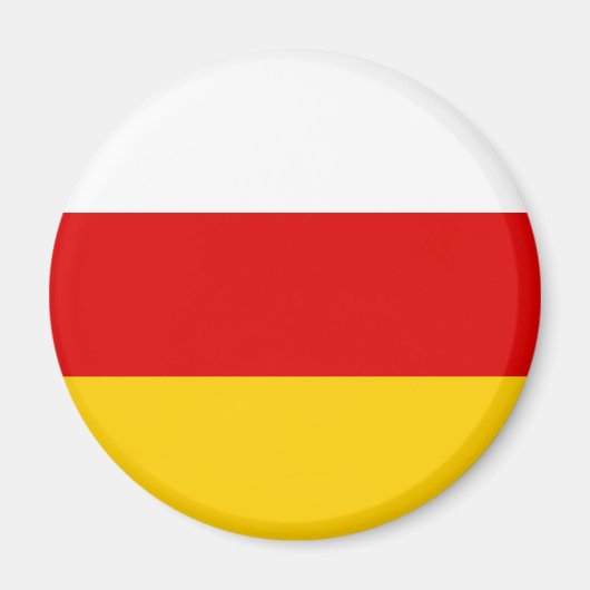 Aimant Drapeau d'Ossétie du Sud (Devant)