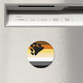 Aimant Drapeau d'ours gris (In Situ (Lave-vaisselle))