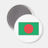 Aimant Drapeau du Bangladesh (Recto/Verso)