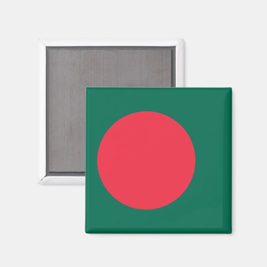 Aimant Drapeau du Bangladesh (Recto/Verso)