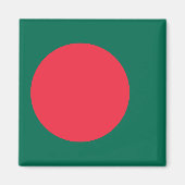 Aimant Drapeau du Bangladesh (Devant)