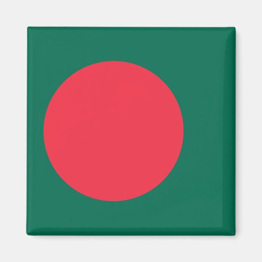 Aimant Drapeau du Bangladesh (Devant)