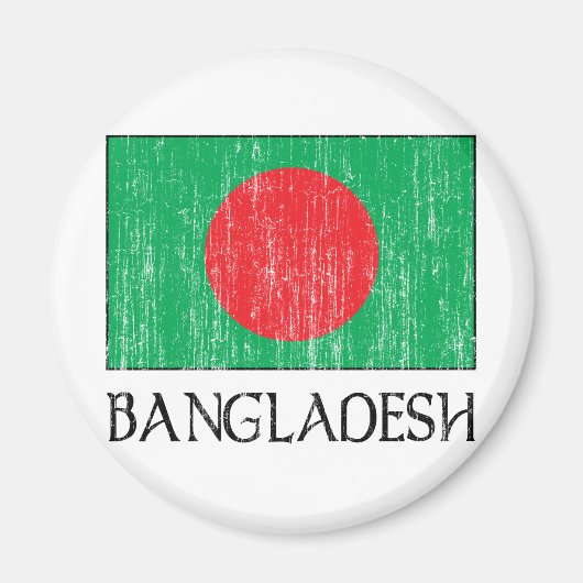 Aimant Drapeau du Bangladesh (Devant)