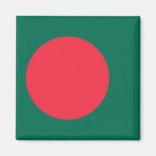 Aimant Drapeau du Bangladesh (Devant)