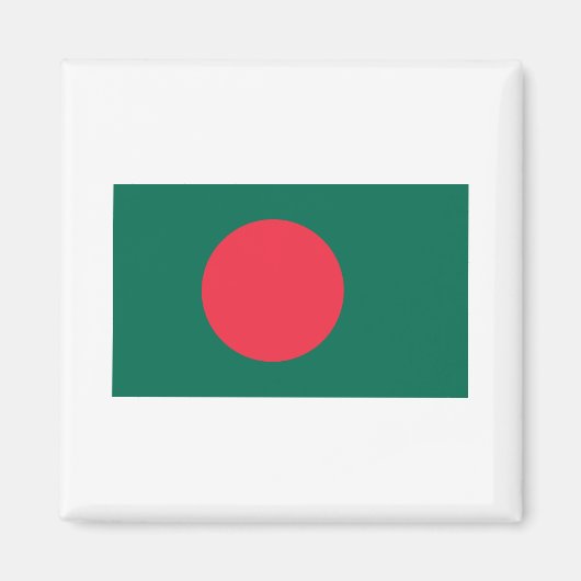 Aimant Drapeau du Bangladesh BD (Devant)