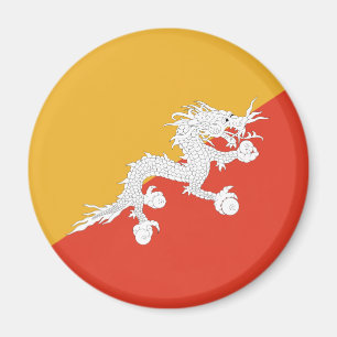Aimant Drapeau du Bhutan