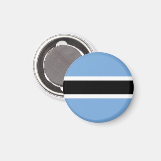 Aimant Drapeau du Botswana (Recto/Verso)