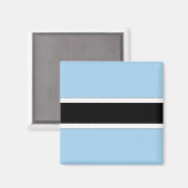 Aimant Drapeau du Botswana (Recto/Verso)