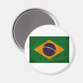 Aimant Drapeau du Brésil (Recto/Verso)