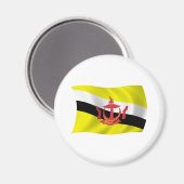 Aimant Drapeau du Brunei (Recto/Verso)