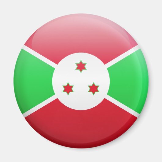 Aimant Drapeau du Burundi (Devant)