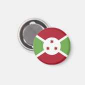 Aimant Drapeau du Burundi (Recto/Verso)