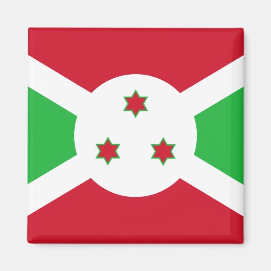 Aimant Drapeau du Burundi (Devant)