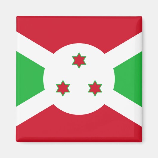 Aimant Drapeau du Burundi (Devant)