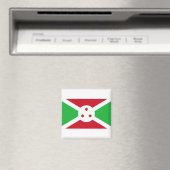Aimant Drapeau du Burundi (In Situ (Lave-vaisselle))