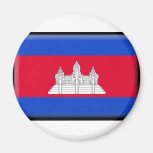 Aimant Drapeau du Cambodge