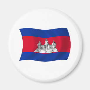 Aimant Drapeau du Cambodge