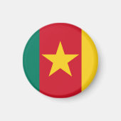 Aimant Drapeau du Cameroun (Devant)