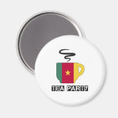 Aimant Drapeau du Cameroun (Recto/Verso)