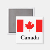 Aimant Drapeau du Canada (Recto/Verso)