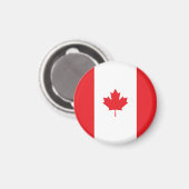 Aimant Drapeau du Canada (Recto/Verso)