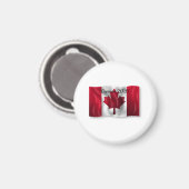 Aimant Drapeau du Canada (Recto/Verso)