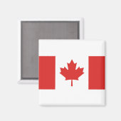 Aimant Drapeau du Canada (Recto/Verso)