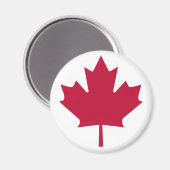 Aimant Drapeau du Canada (Recto/Verso)