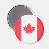 Aimant Drapeau du Canada (Recto/Verso)