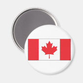 Aimant Drapeau du Canada (Recto/Verso)