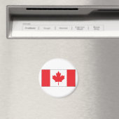 Aimant Drapeau du Canada (In Situ (Lave-vaisselle))