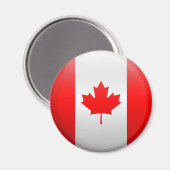 Aimant Drapeau du Canada (Recto/Verso)