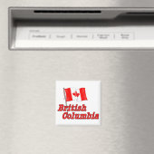 Aimant Drapeau du Canada - Colombie-Britannique (In Situ (Lave-vaisselle))