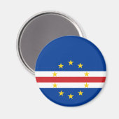 Aimant Drapeau du Cap-Vert (Recto/Verso)