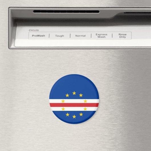 Aimant Drapeau du Cap-Vert (In Situ (Lave-vaisselle))