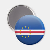 Aimant Drapeau du Cap-Vert (Recto/Verso)