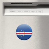 Aimant Drapeau du Cap-Vert (In Situ (Lave-vaisselle))