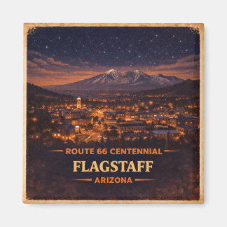 Aimant Drapeau du centenaire de la route 66 Flagstaff Ari