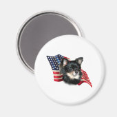 Aimant Drapeau du Chihuahua (Recto/Verso)