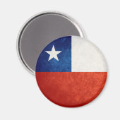 Aimant Drapeau du Chili (Recto/Verso)